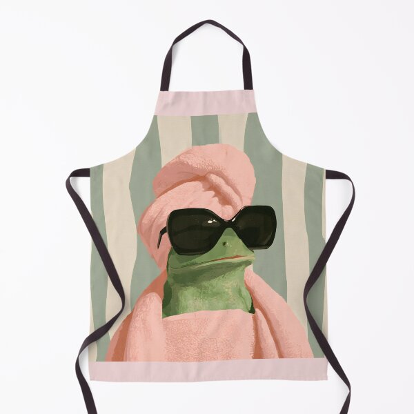 Item preview, Self Care Frog – Funny Spa Day Aesthetic designed and sold by KAM-KAM-STORE.