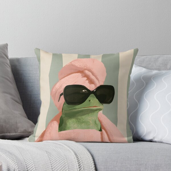 Item preview, Self Care Frog – Funny Spa Day Aesthetic designed and sold by KAM-KAM-STORE.