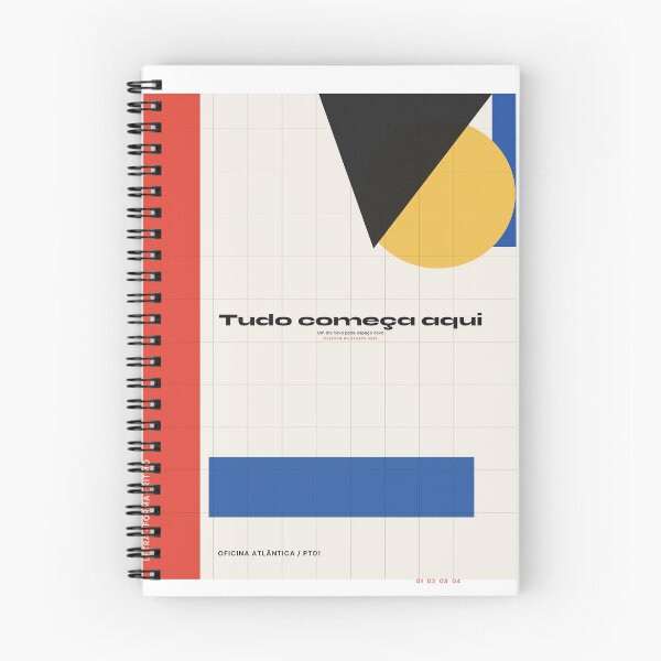 Item preview, Tudo Começa Aqui Geometric Poster designed and sold by NiloStudio.