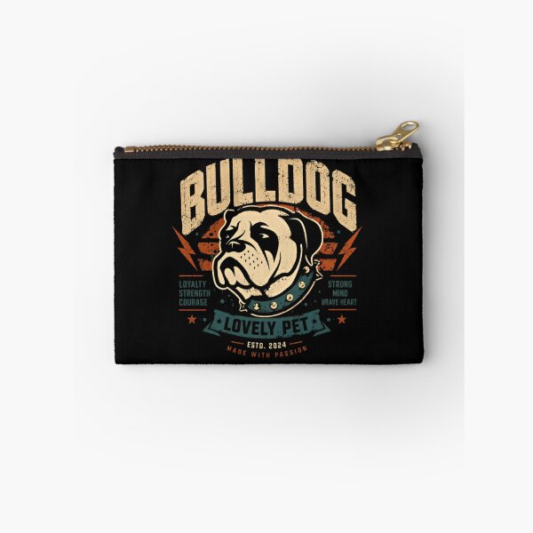 Item preview, Bulldog Lovely Pet Loyalty Strength Courage Strong Mind Brave Heart Dog Owner Pet Lover designed and sold by RetroMini2026.