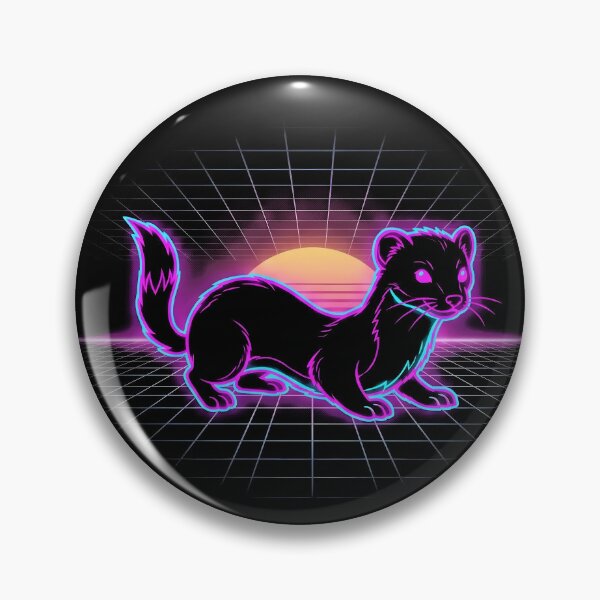 Item preview, The Stoat Inscryption Synthwave Anime Gaming Shirt designed and sold by Senpaiwaves.