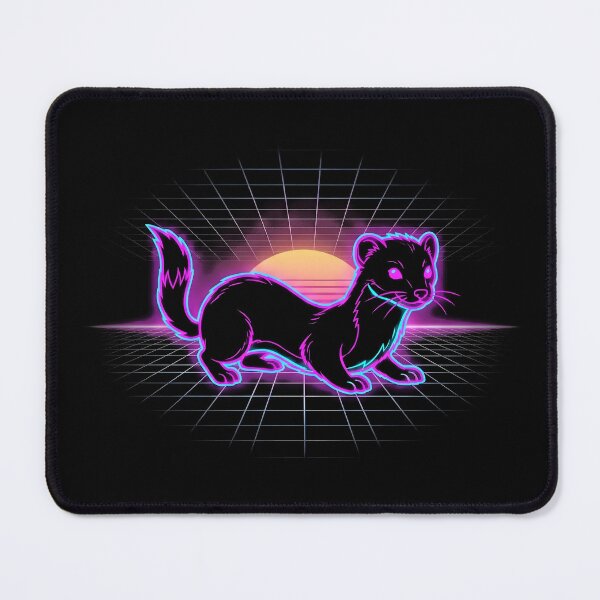 Item preview, The Stoat Inscryption Synthwave Anime Gaming Shirt designed and sold by Senpaiwaves.
