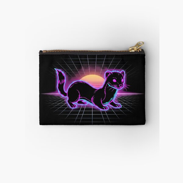 Item preview, The Stoat Inscryption Synthwave Anime Gaming Shirt designed and sold by Senpaiwaves.