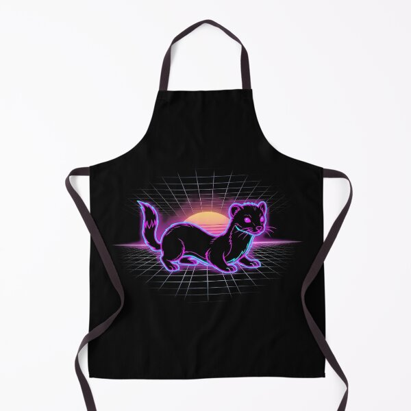 Item preview, The Stoat Inscryption Synthwave Anime Gaming Shirt designed and sold by Senpaiwaves.