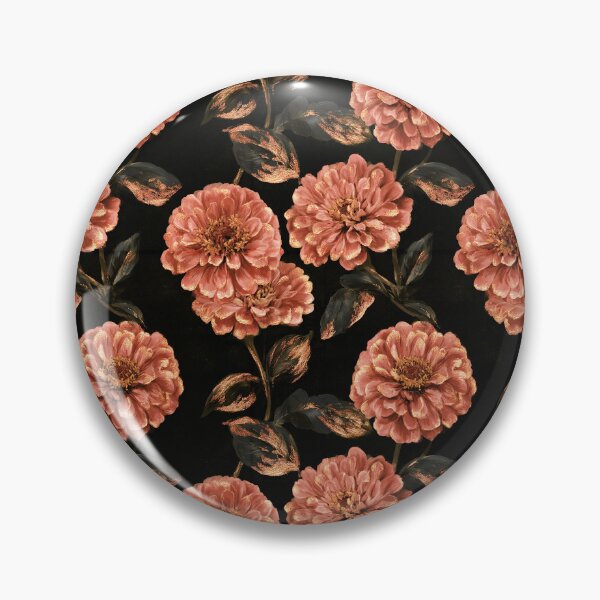 Item preview, Colorful Zinnia Print  - Birthday Flower Pattern - Unique Gifts designed and sold by RoyalStarsPatts.