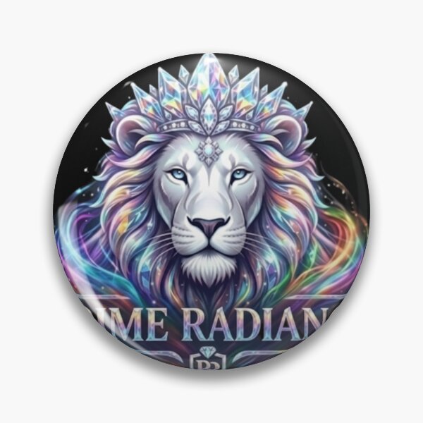 Item preview, Prime Radiance | Diamond Crown Iridescent Lion Streetwear Graphic Tee. designed and sold by PRIMERADIANCE.