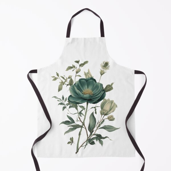 Item preview, Smeraldo Flower Watercolor Nature Plant Still Life designed and sold by pawsome purrfect.