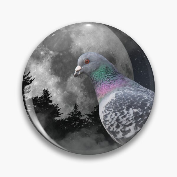 Item preview, Pigeon by the Light of the Moon designed and sold by GeoGoose.