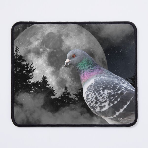 Item preview, Pigeon by the Light of the Moon designed and sold by GeoGoose.