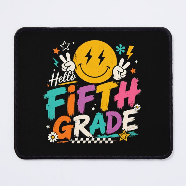 Item preview, Hello Fifth Grade Back To School Student Teacher Fifth Grader designed and sold by RetroMini2026.