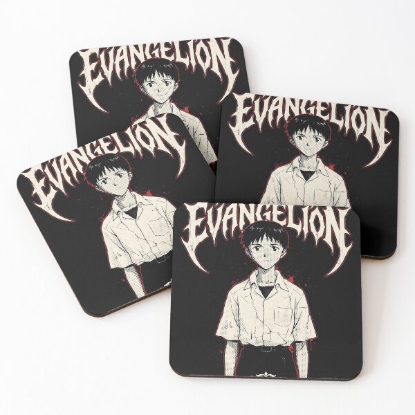 Item preview, Shinji Ikari Neon Genesis Evangelion Band Tee Video Game Streetwear Tee designed and sold by Senpaiwaves.