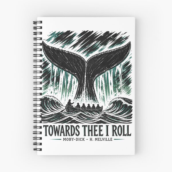 Item preview, Moby Dick: Towards Thee I Roll Beneath the Tail designed and sold by Fenay Designs.