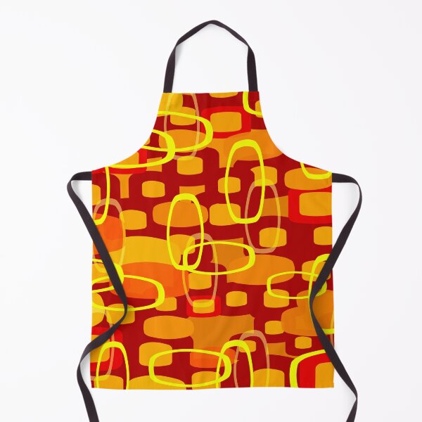 Aperçu de l'œuvre Abstrait rouge et jaune créée et vendue par Andrew  Hitchen.