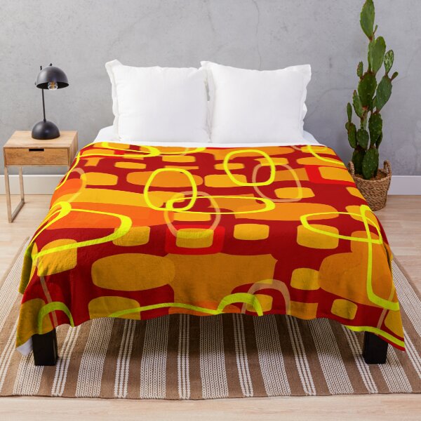 Item preview, Abstract Red and Yellow designed and sold by Andrew Hitchen.