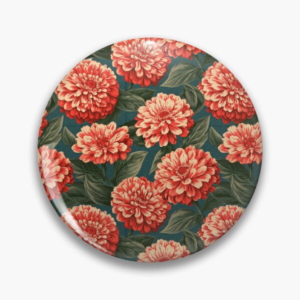 Item preview, Fresh Zinnia Floral - Flower Floral Pattern - Unique Gifts For Women designed and sold by RoyalStarsPatts.