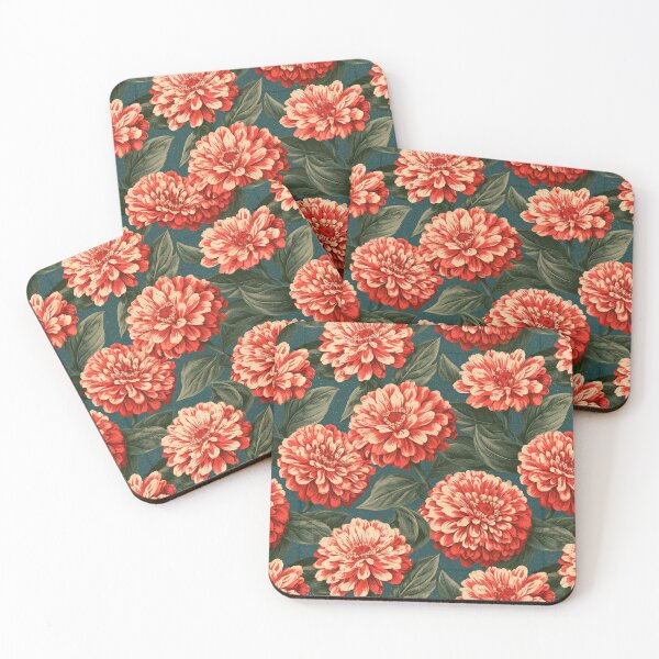 Item preview, Fresh Zinnia Floral - Flower Floral Pattern - Unique Gifts For Women designed and sold by RoyalStarsPatts.