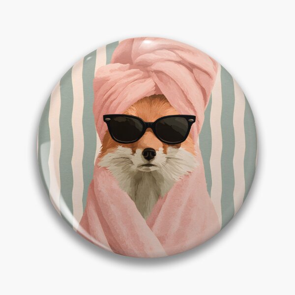 Item preview, Self Care Fox – Funny Spa Day Animal designed and sold by KAM-KAM-STORE.