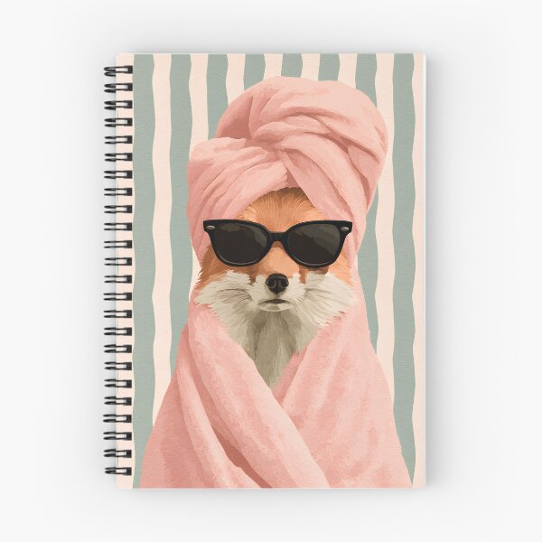 Item preview, Self Care Fox – Funny Spa Day Animal designed and sold by KAM-KAM-STORE.