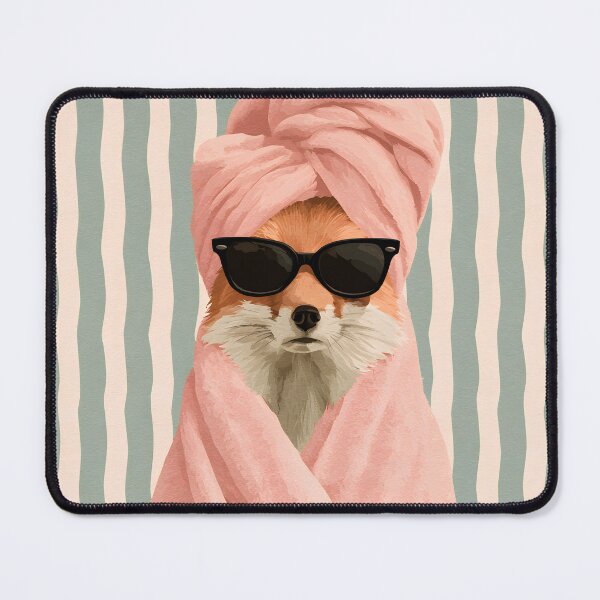 Item preview, Self Care Fox – Funny Spa Day Animal designed and sold by KAM-KAM-STORE.