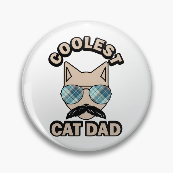 Item preview, Coolest Cat Dad Sunglass Mustache Graphic designed and sold by Dmo3HarkoArt.