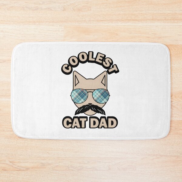 Item preview, Coolest Cat Dad Sunglass Mustache Graphic designed and sold by Dmo3HarkoArt.