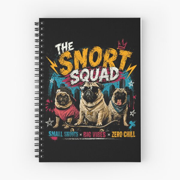 Item preview, The Snort Squad Pug Dog Owner Lover Pet Parent Gift designed and sold by SkeletonsDanger.