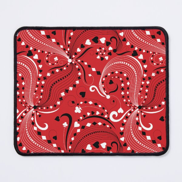 Item preview, Whimsical Casino Poker Card Suits Swirl Pattern designed and sold by mrhighsky.