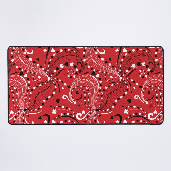 Item preview, Whimsical Casino Poker Card Suits Swirl Pattern designed and sold by mrhighsky.