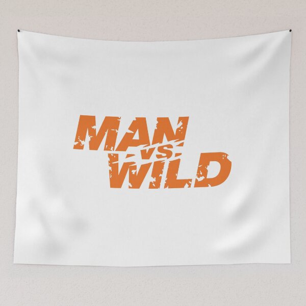 Item preview, Man VS Wild Logo designed and sold by rowgazer.