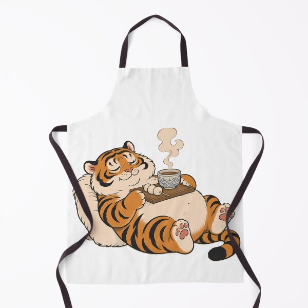 Item preview, Cozy Chubby Tiger Japanese Tea Dango designed and sold by aigcx.