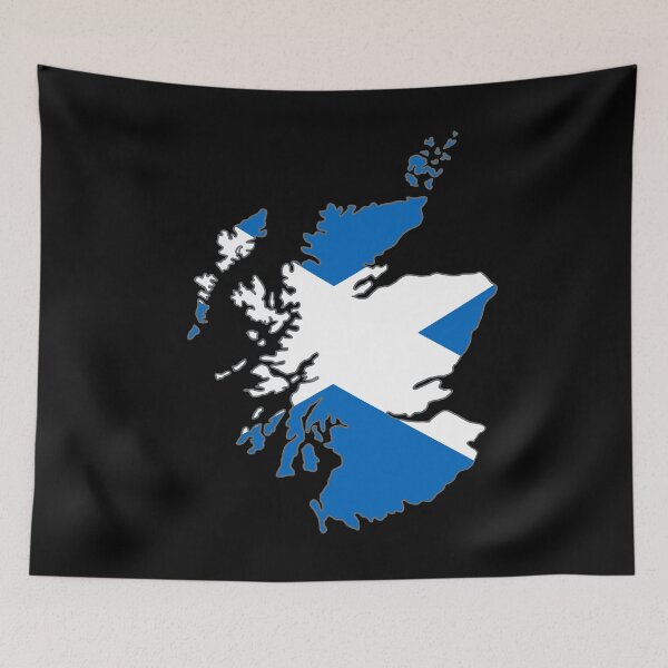 Item preview, Scotland Rugby Fan Saltire Flag Map designed and sold by taiche.