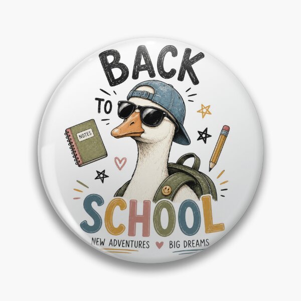 Item preview, Funny Back to School Goose School Design designed and sold by PlumArtDesign.