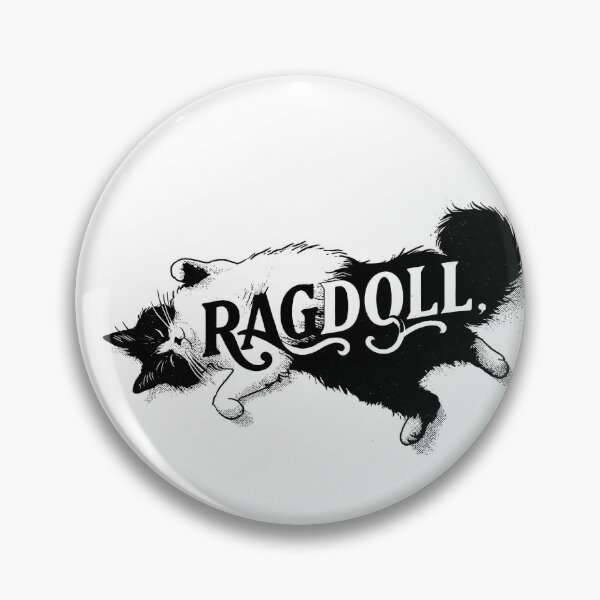 Item preview, Ragdoll Cat Word Art | Typography Cat Silhouette Design designed and sold by AyfuDesigns.