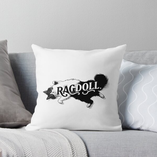 Item preview, Ragdoll Cat Word Art | Typography Cat Silhouette Design designed and sold by AyfuDesigns.