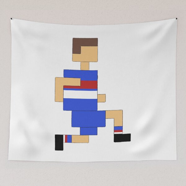 Item preview, Square Bulldogs Football Footballer designed and sold by famousflies313.