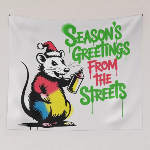 Item preview, Banksy - Season's Greetings from the Streets designed and sold by 123ks.