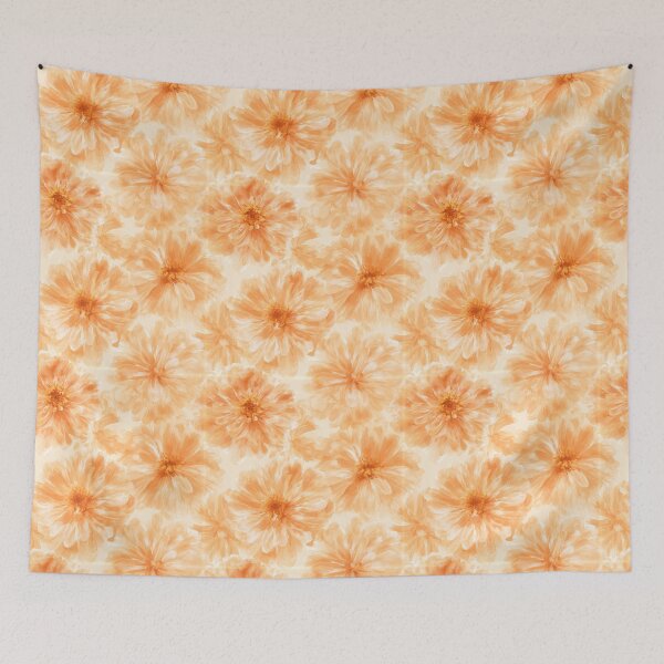 Item preview, Classic Zinnia Print  - Birth Flower Pattern - Valentine Gifts For Him designed and sold by RoyalStarsPatts.