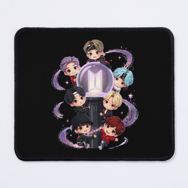 Item preview, CUTE CHIBI BTS TINYTAN | BANGTAN SONYEONDAN RM SUGA JIN J-HOPE JIMIN V JUNGKOOK aramy bomb designed and sold by Kimheawon.