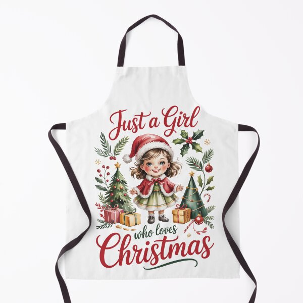 Item preview, Just a Girl who loves Christmas designed and sold by jkrphoto.