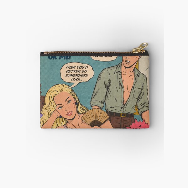 Item preview, True Climate Confession #1 - Domestic Heatwave – Vintage 1950s Romance Comic Parody designed and sold by LifeislikebuePixels.