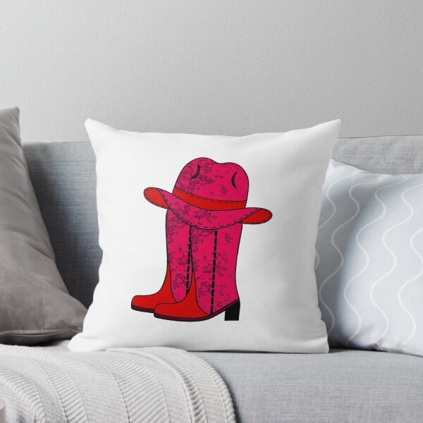 Item preview, Red Cowboy Boot And Hat designed and sold by Sartoris Art.