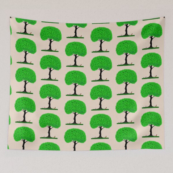 Item preview, Tree with a Dog Underneath. designed and sold by Elaine M Hayward .