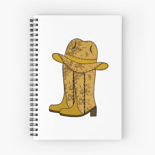 Item preview, Brown Cowboy Boot And Hat designed and sold by Sartoris Art.