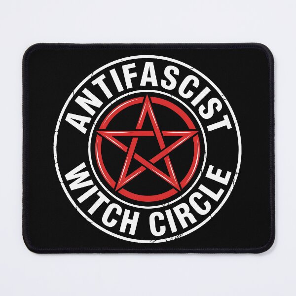 Item preview, Antifascist Witch Circle - Leftist Antifascism Merch designed and sold by LoFizzy.
