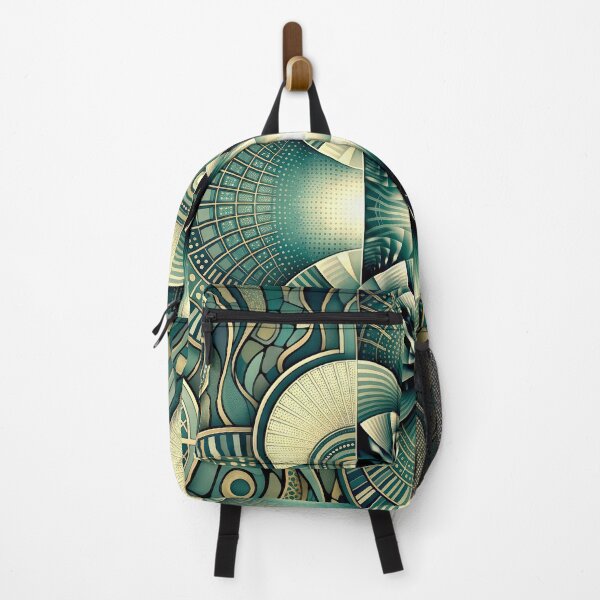 Item preview, Symmetrical Abstract Art Deco Fractal designed and sold by Frackxion.