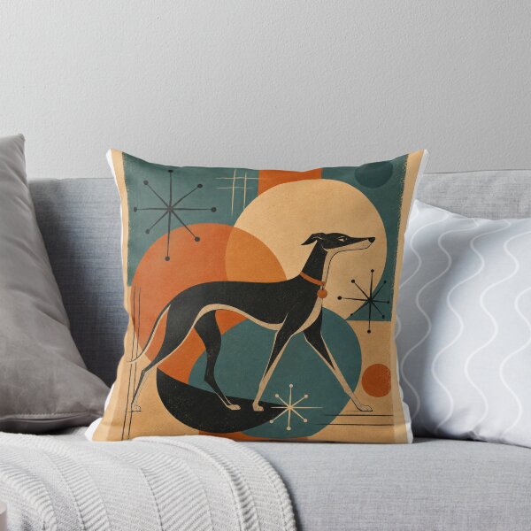 Item preview, Retro Greyhound Mid Century Modern Graphic designed and sold by Retroteez.