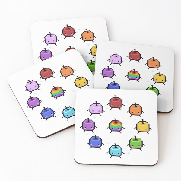 Item preview, Assortment of Junimo - With Sparkles designed and sold by Little Doodle stop.