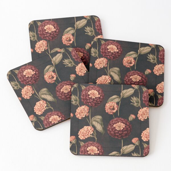 Item preview, Graceful Zinnia Flower - Tropical Flower Pattern - Valentine Gifts For Girlfriend designed and sold by RoyalStarsPatts.
