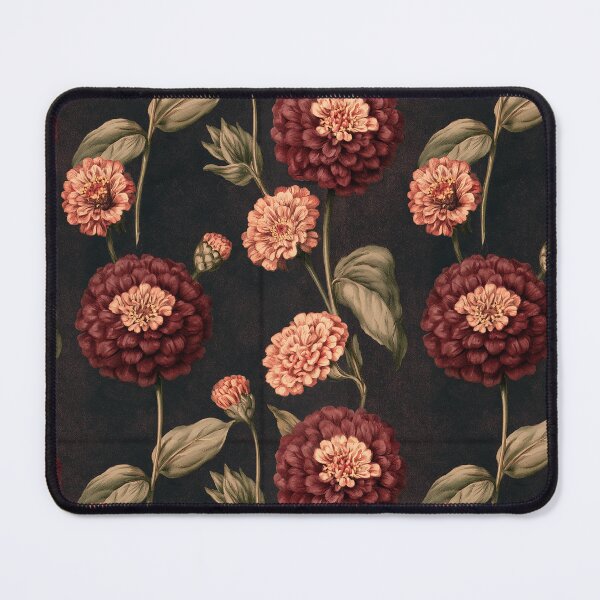Item preview, Graceful Zinnia Flower - Tropical Flower Pattern - Valentine Gifts For Girlfriend designed and sold by RoyalStarsPatts.