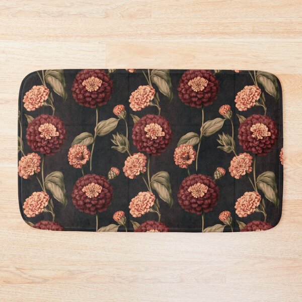 Item preview, Graceful Zinnia Flower - Tropical Flower Pattern - Valentine Gifts For Girlfriend designed and sold by RoyalStarsPatts.